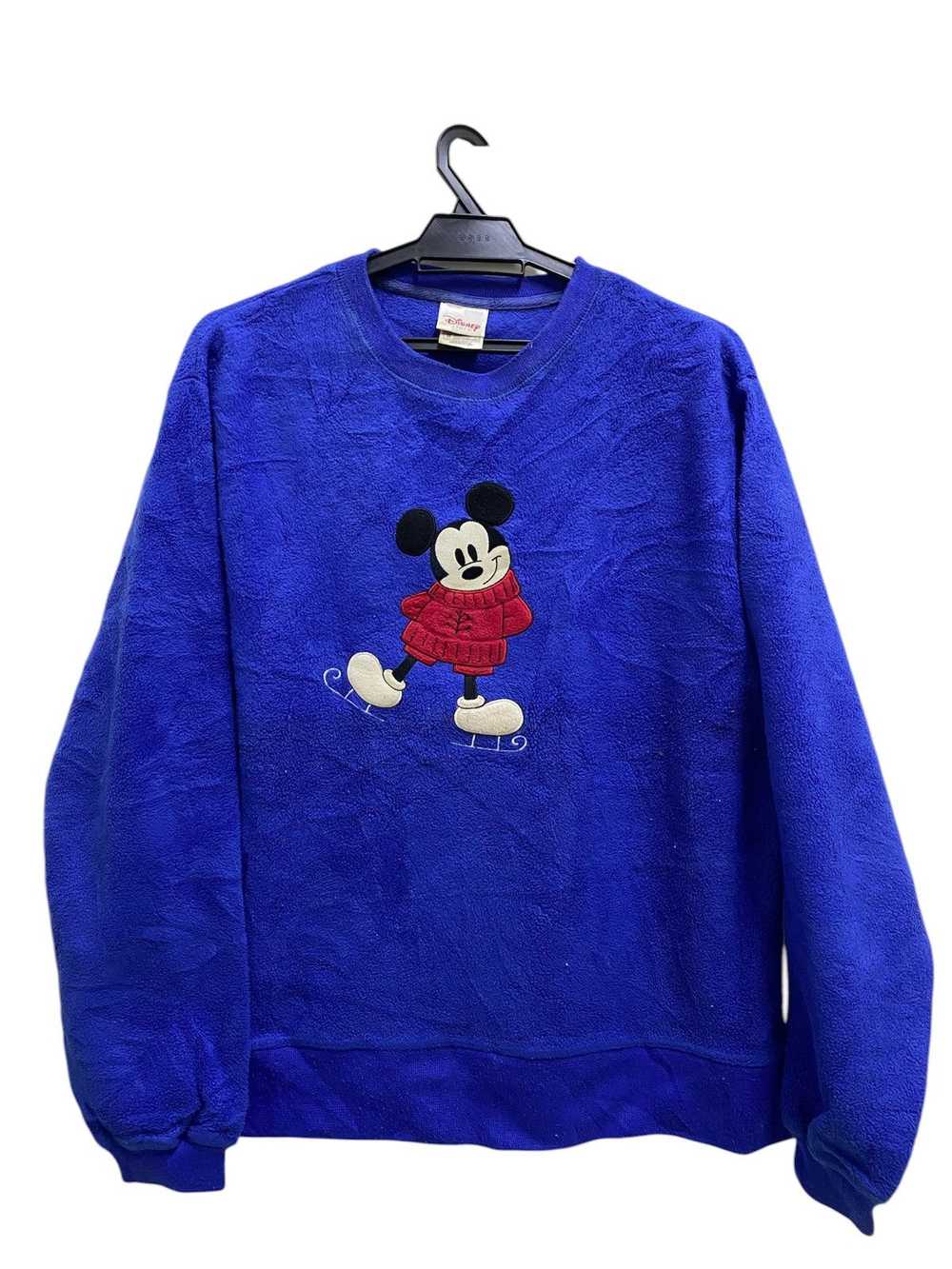 Disney × Mickey Mouse Vintage Embroidered Micky M… - image 1