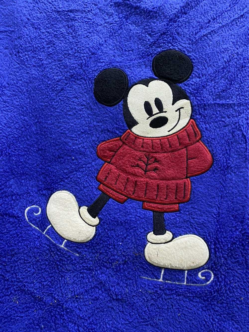 Disney × Mickey Mouse Vintage Embroidered Micky M… - image 4