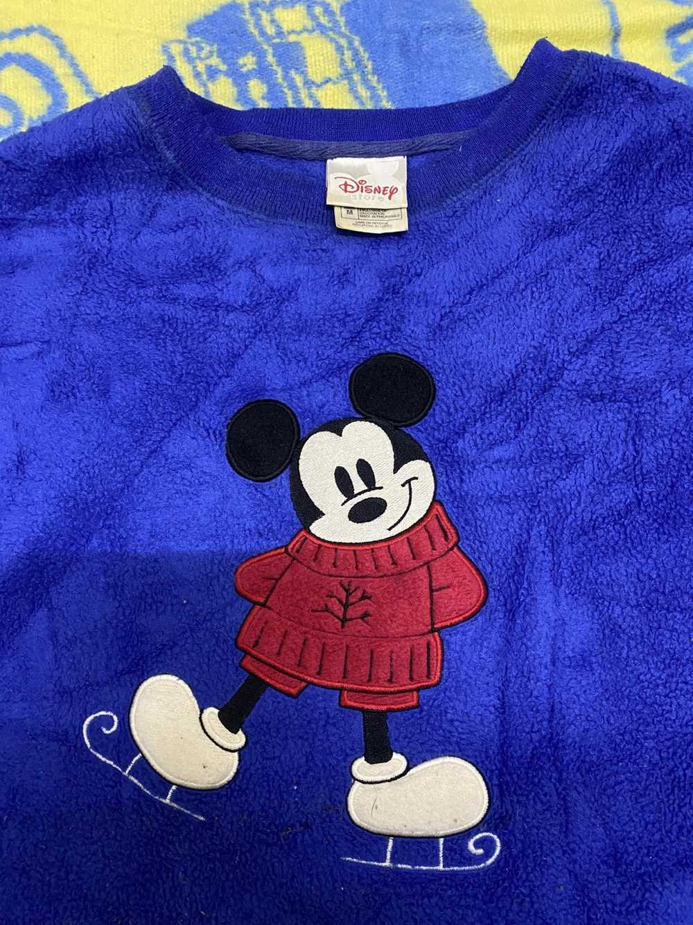 Disney × Mickey Mouse Vintage Embroidered Micky M… - image 9