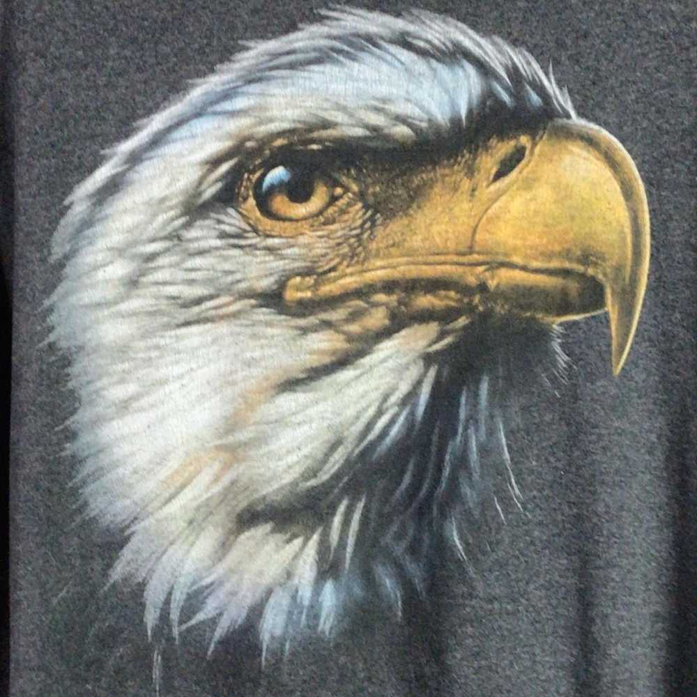 Streetwear Classic Bald Eagle American biker T Sh… - image 2