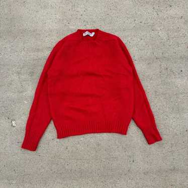 Vintage True Vintage 70s The Talbots Red Wool Swea