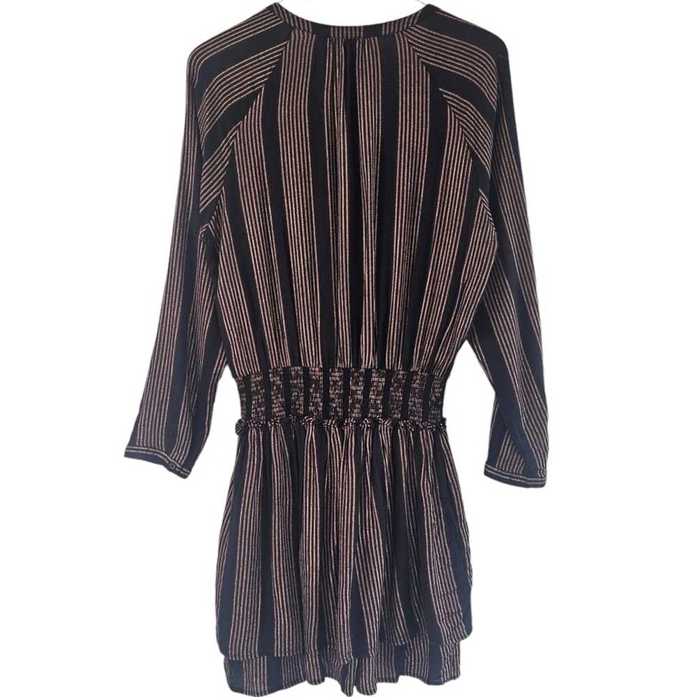 Rails Jasmine Mini Dress Midas Stripe Metallic Sm… - image 9