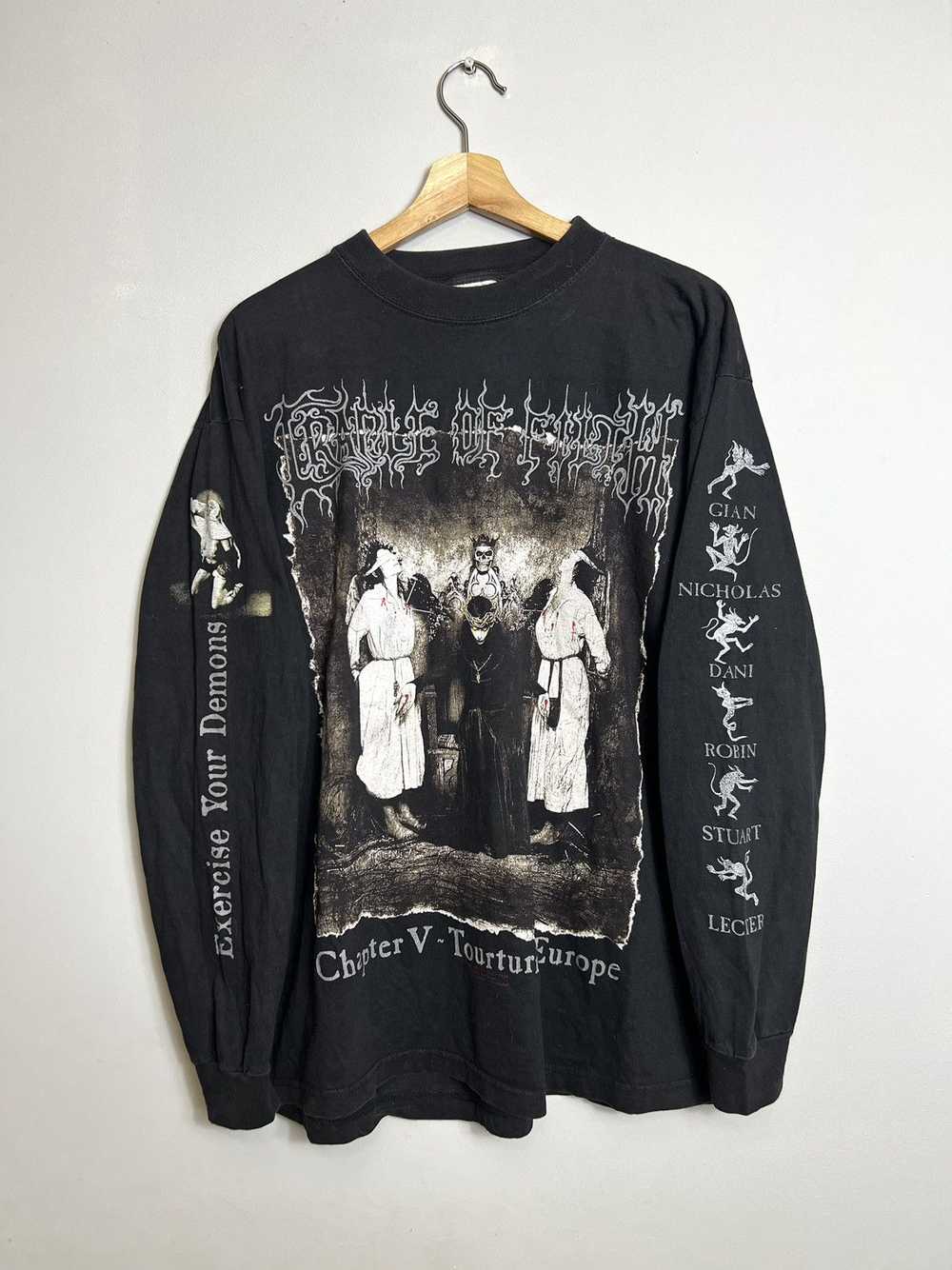 Band Tees × Grail × Vintage Vintage 1998 Cradle o… - image 1