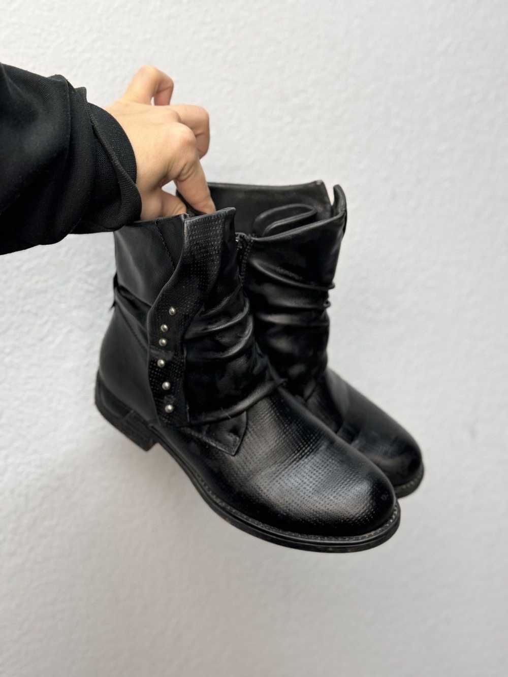 Guidi × Leather × Western Rise Air Step A.S.98 Le… - image 3