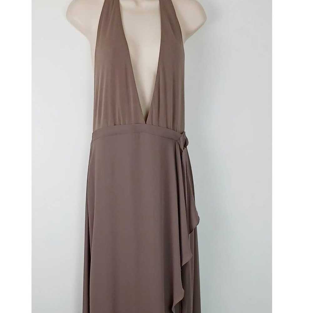 BCBGMaxazria SZ 8 Angeline Halter Evening Formal … - image 3