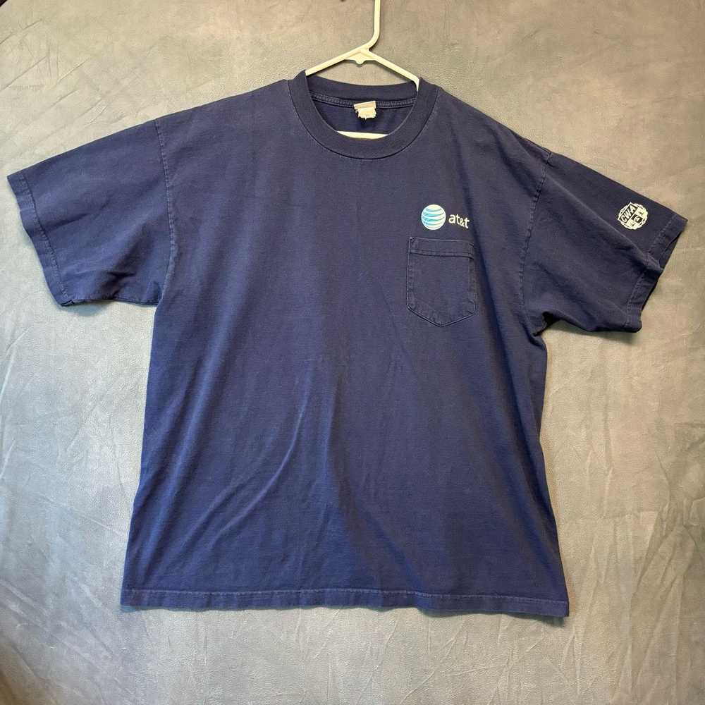 Generic Vintage AT&T Pocket Shirt Mens 2XL Team W… - image 1