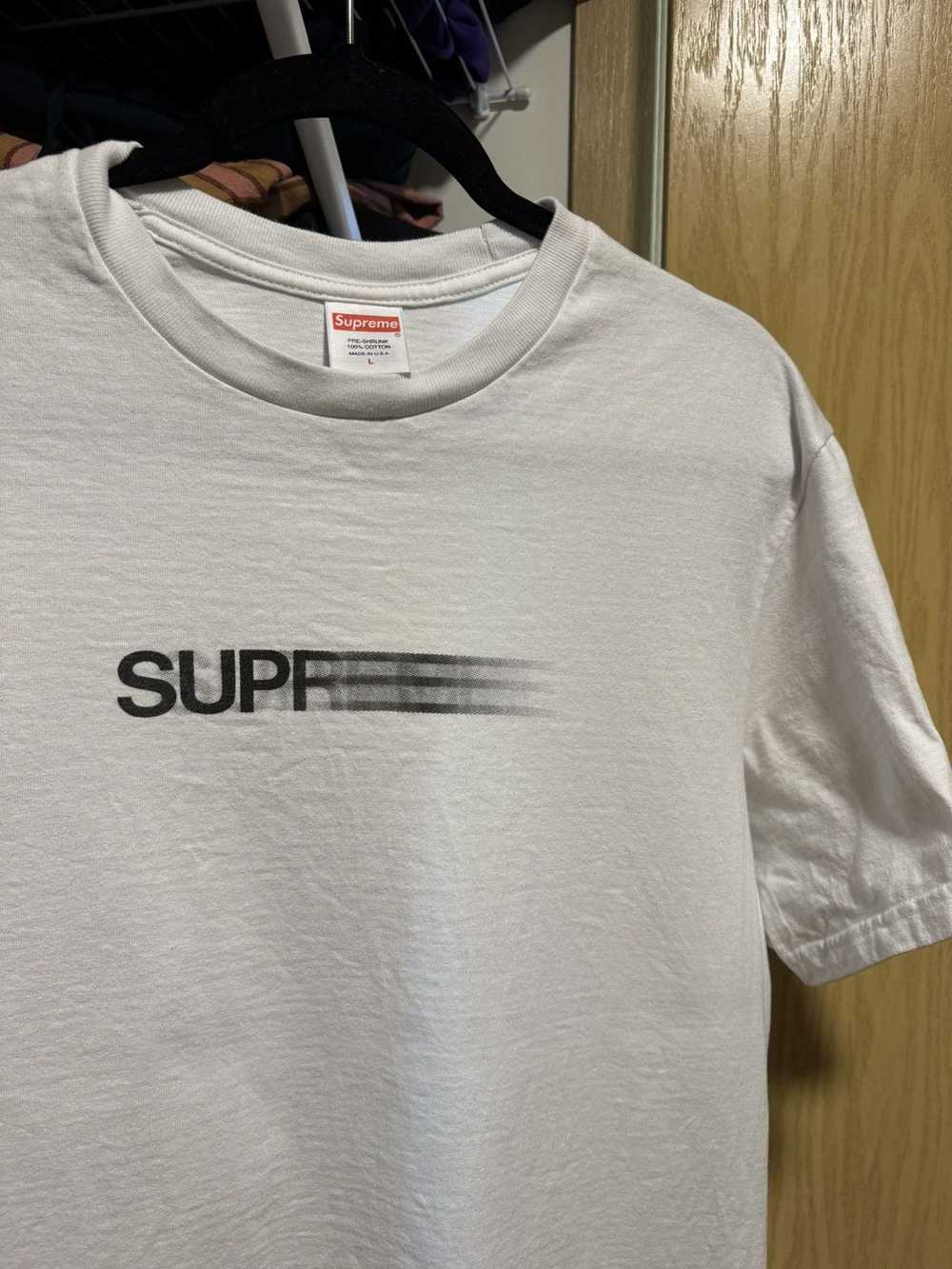 Supreme Supreme Blur Motion Tee - image 1