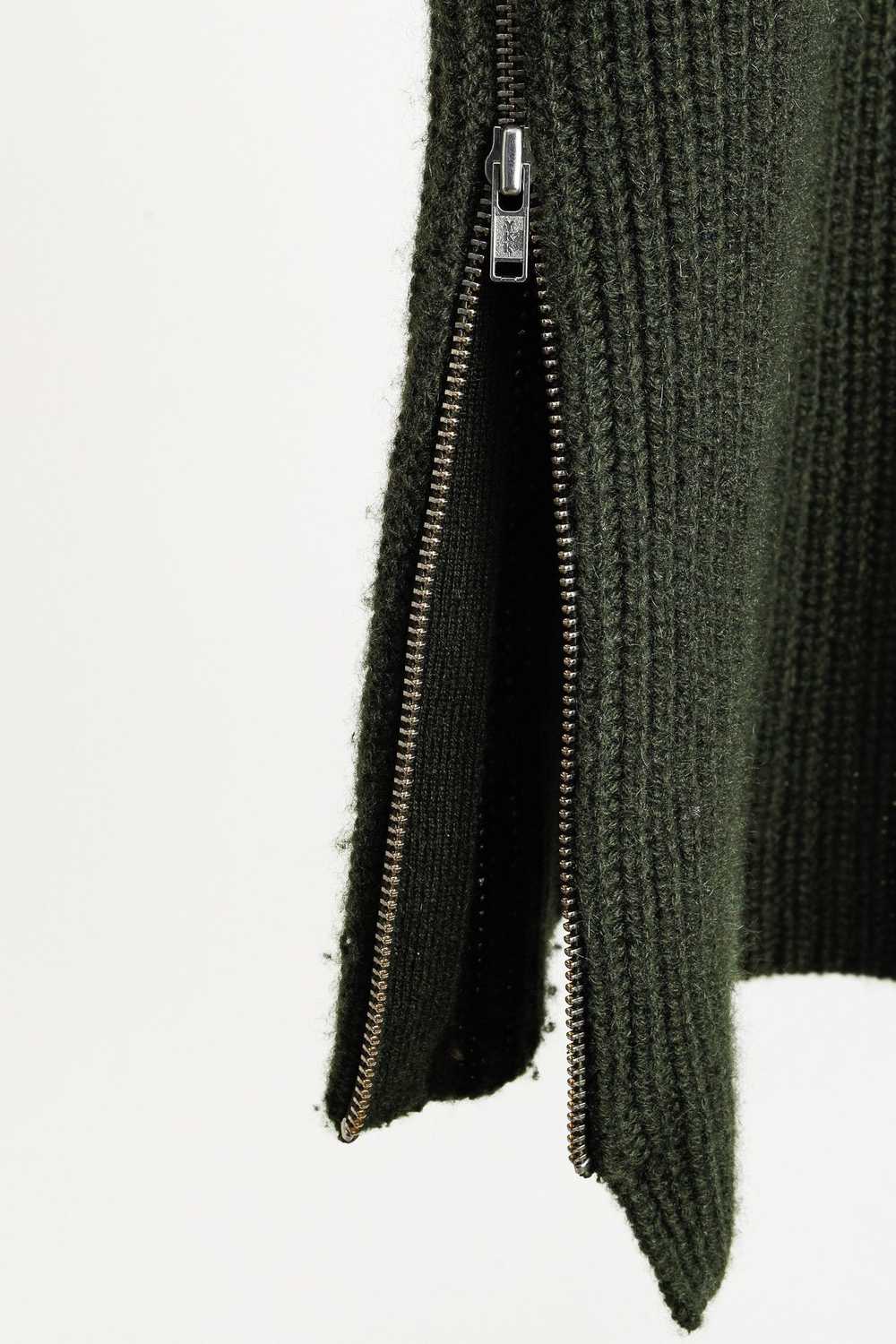 Holt Renfrew Holt Renfrew Green Cashmere Side-Zip… - image 7