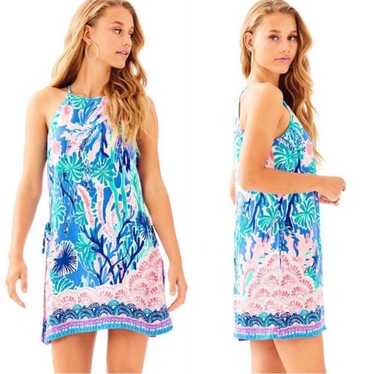 Lilly Pulitzer Pearl Romper Jet Stream Size 8