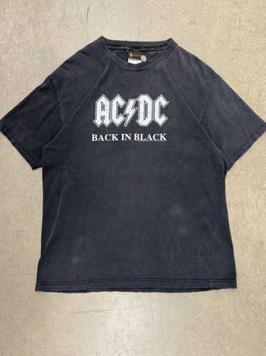 Ac/Dc × Band Tees × Vintage Faded & Distressed AC/