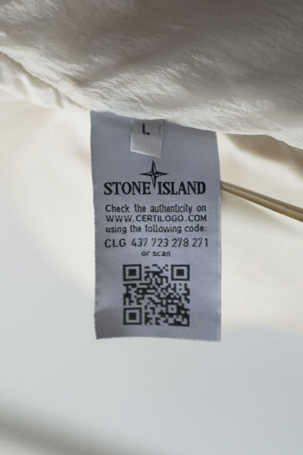 Stone Island Stone Island Natural Off White Crink… - image 10