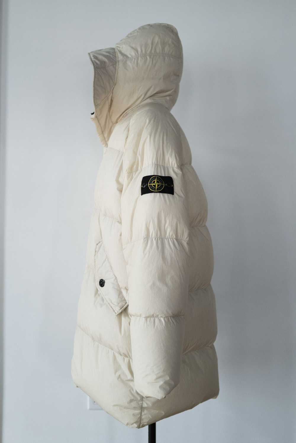 Stone Island Stone Island Natural Off White Crink… - image 4