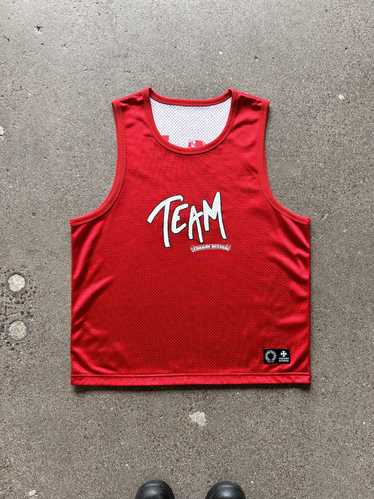 Chrome Hearts Red Matty Boy Form Team Basketball J