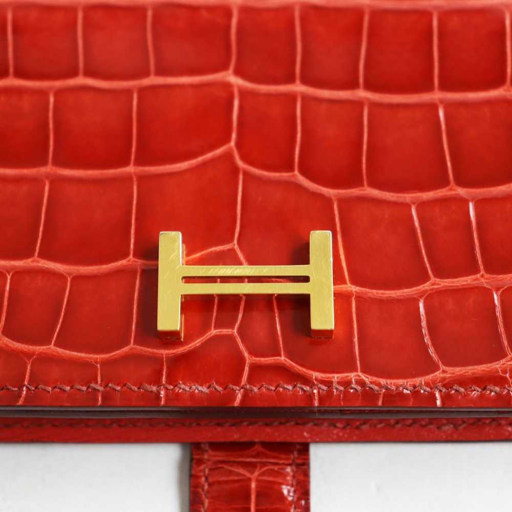 Hermes Hermes Hermes Bearn Alligator Bifold Walle… - image 5