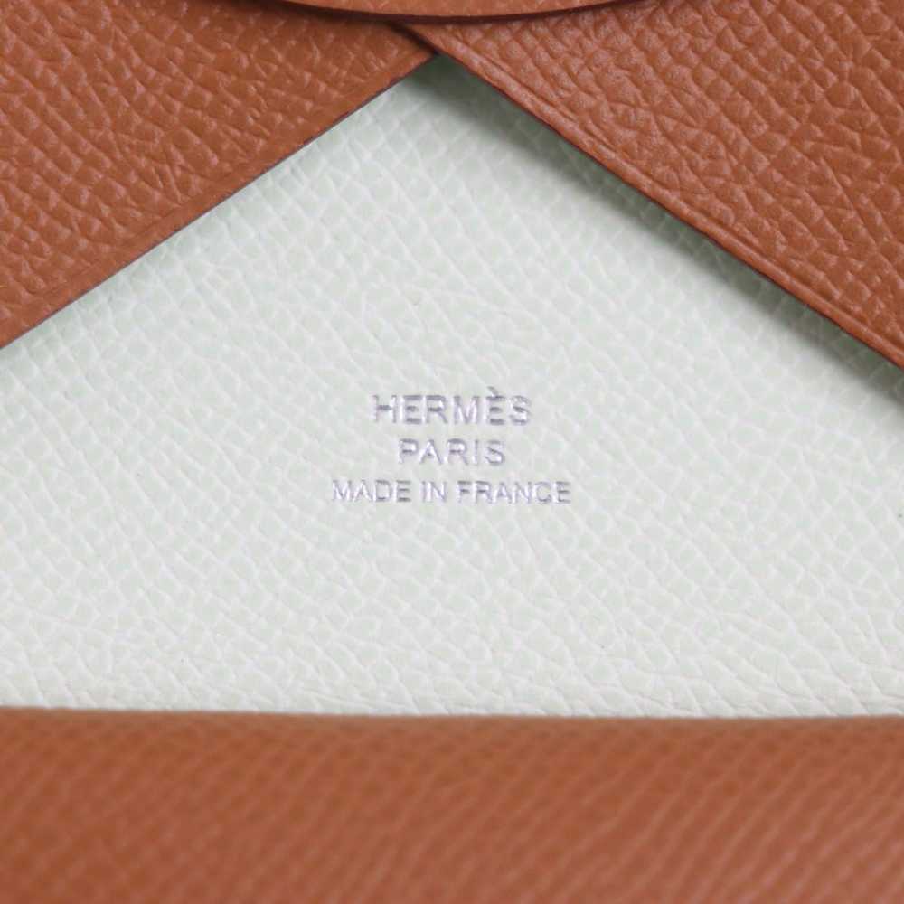 Hermes Hermes Hermes Calvi Duo Verso Leather Card… - image 7