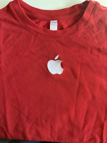 Apple Apple Store Genius Bar Red Embroidered Logo 