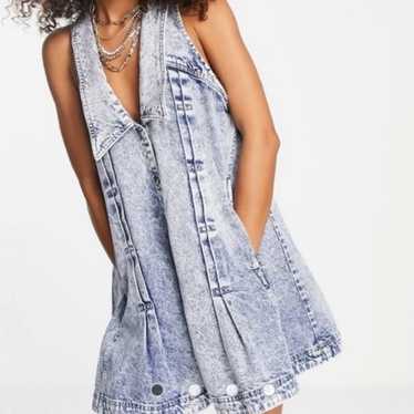 Final price NWOT Free people denim dress