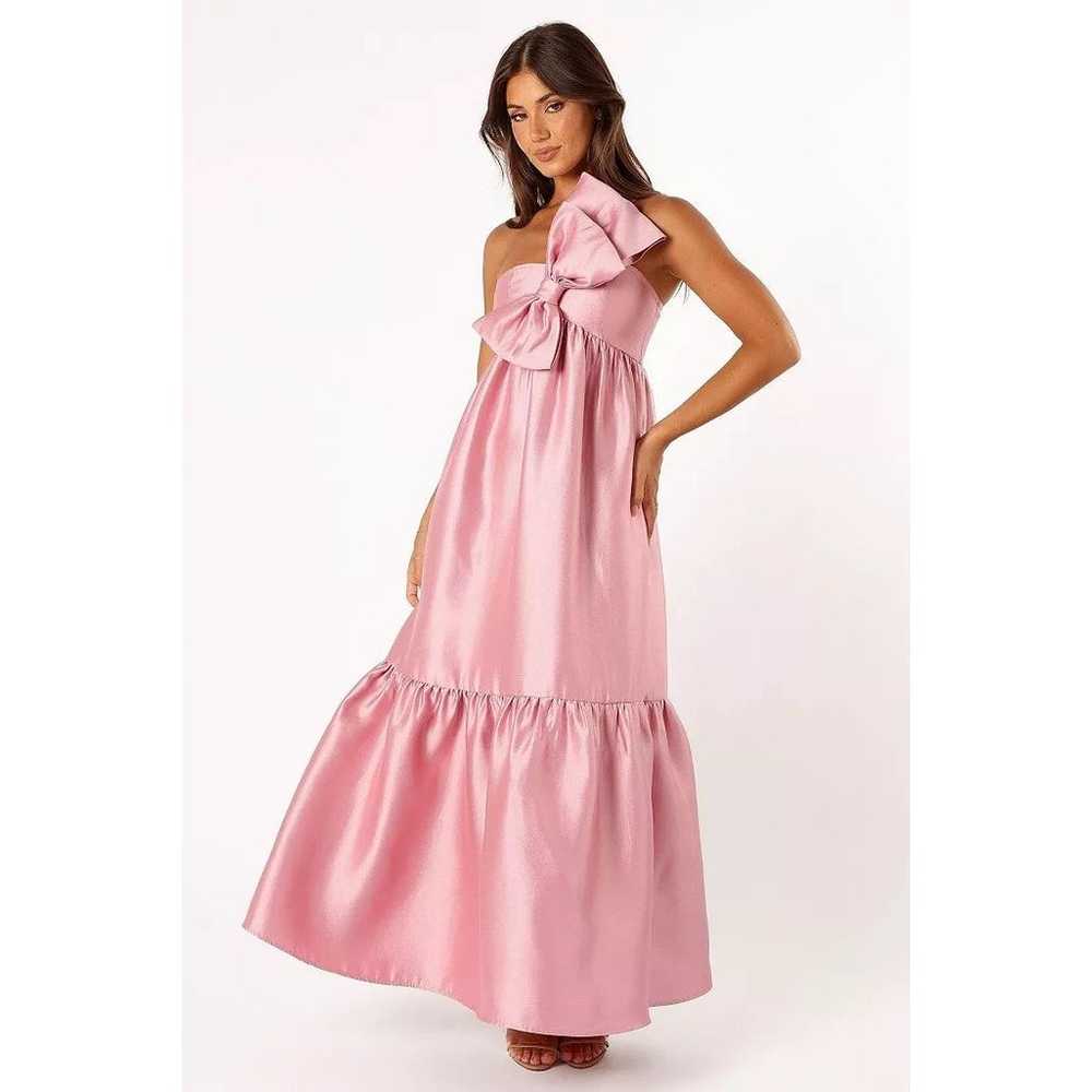 Petal and Pup Betina Bow Front Maxi Dress Large D… - image 1