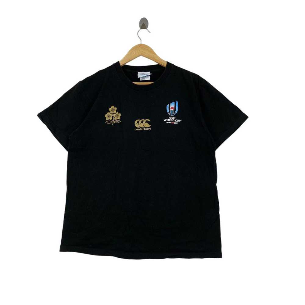 Vintage CANTERBURY 2019 RUGBY WORLD CUP Japan Tea… - image 1