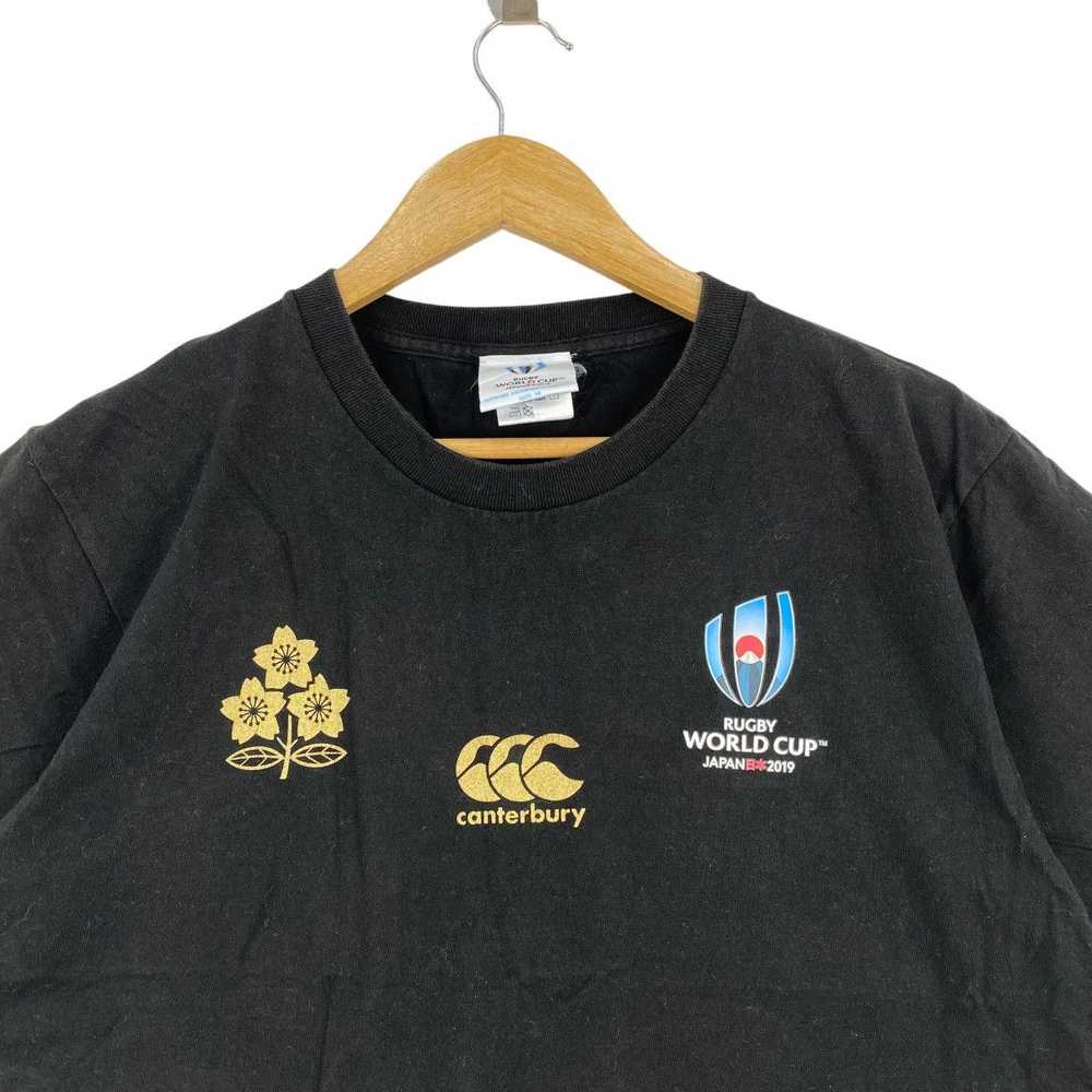 Vintage CANTERBURY 2019 RUGBY WORLD CUP Japan Tea… - image 2