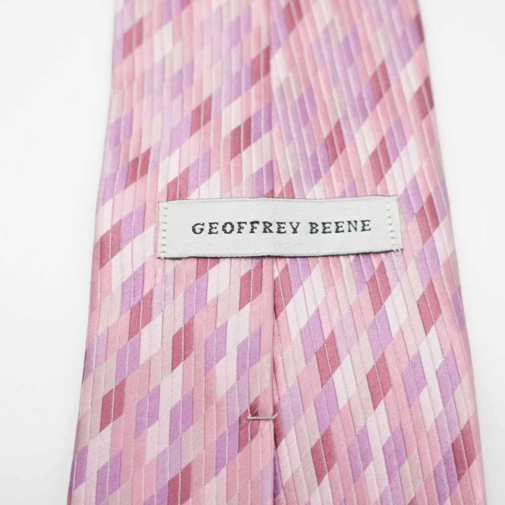 Designer Geoffrey Beene Gradient Patchwork Pink W… - image 3