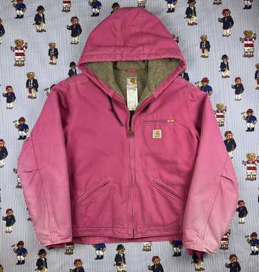 Carhartt Vintage Carhartt Pink Sunfaded Sherpa Lin