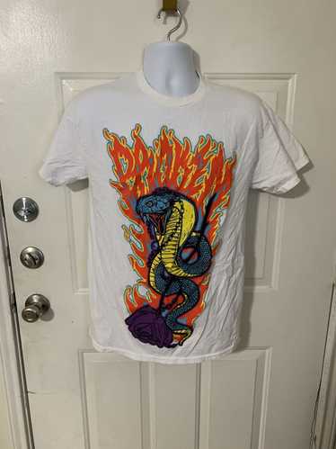 Broken Promises Cobra Fire and Rose graphic tee