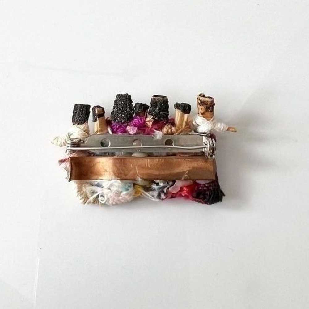 Vintage Handmade Worry Dolls Post Earrings and Wo… - image 4