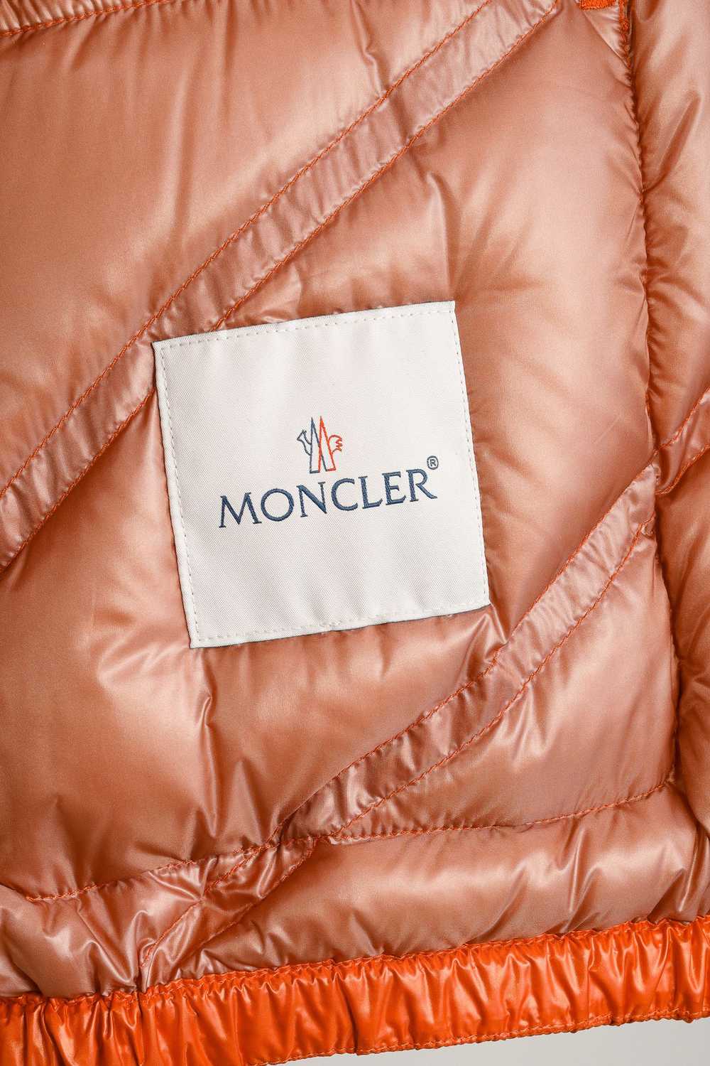 Moncler Moncler Hossegor Orange Down Puffer Vest - image 11