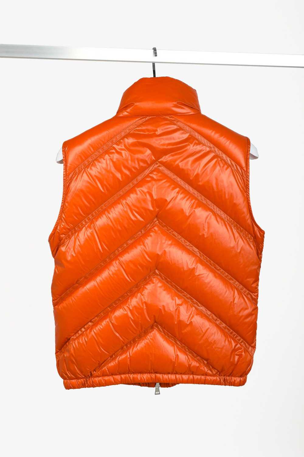 Moncler Moncler Hossegor Orange Down Puffer Vest - image 2