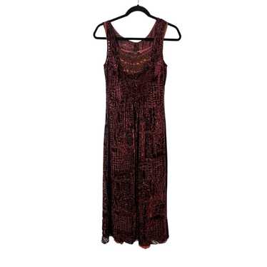 Peruvian Connection Velvet Maxi Dress