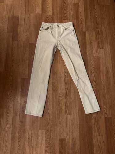 Levi's × Vintage Vintage blank tab Levi’s 550 whit