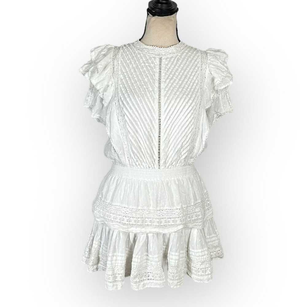 Maia Bergman Mery Dress Women's Small White Mini … - image 3