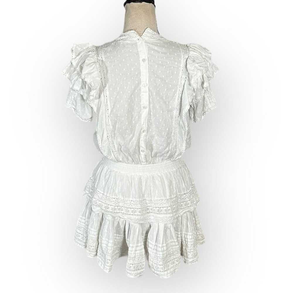 Maia Bergman Mery Dress Women's Small White Mini … - image 5