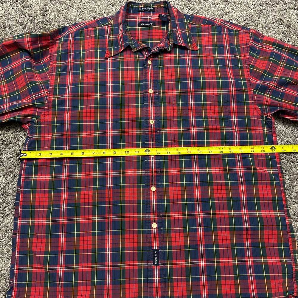 Gant × Streetwear × Vintage Vintage Plaid Shirt L… - image 4