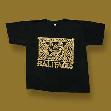 Streetwear × Vintage Vintage Bali Face Art Shirt … - image 1