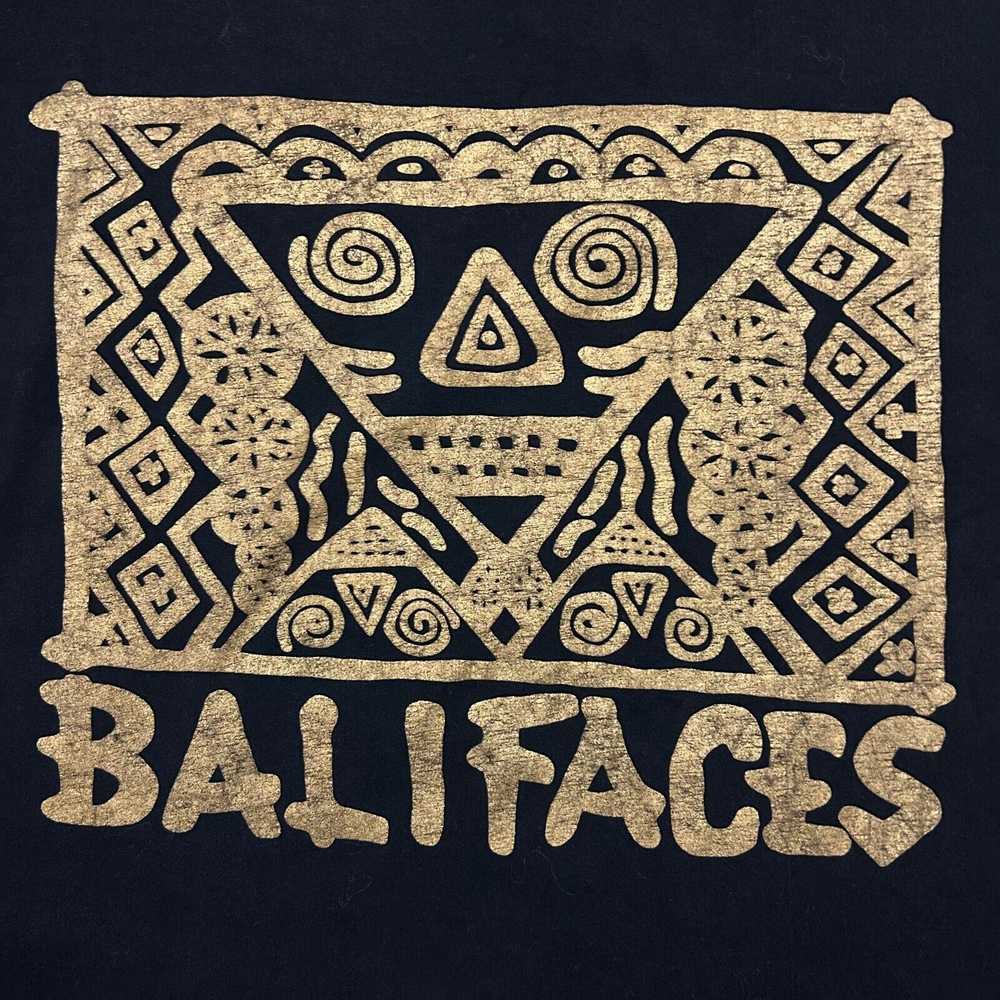 Streetwear × Vintage Vintage Bali Face Art Shirt … - image 2