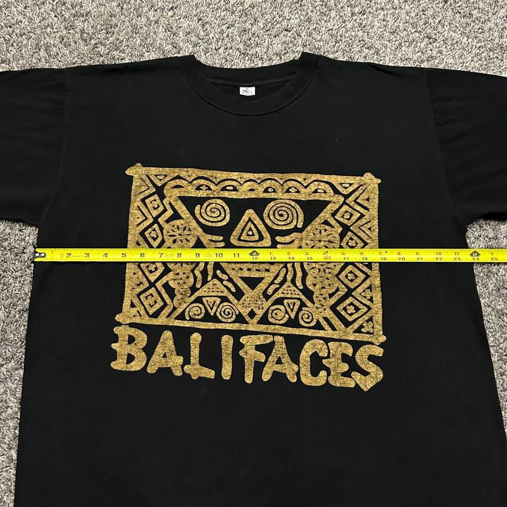 Streetwear × Vintage Vintage Bali Face Art Shirt … - image 5