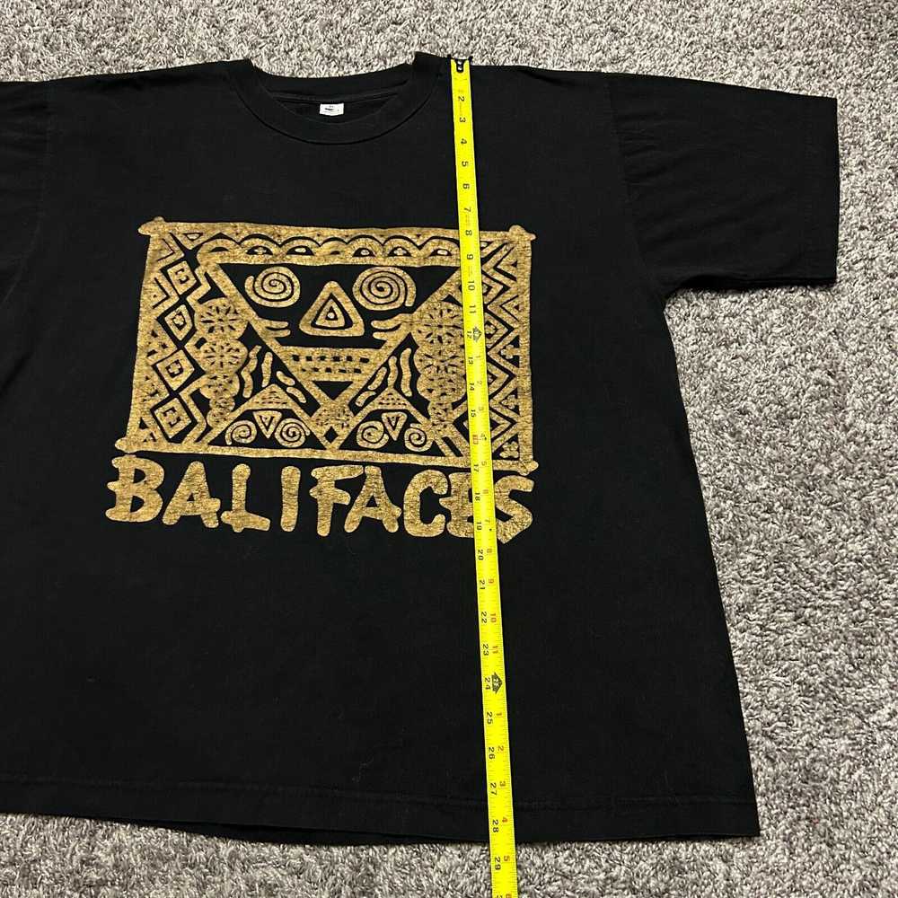 Streetwear × Vintage Vintage Bali Face Art Shirt … - image 6