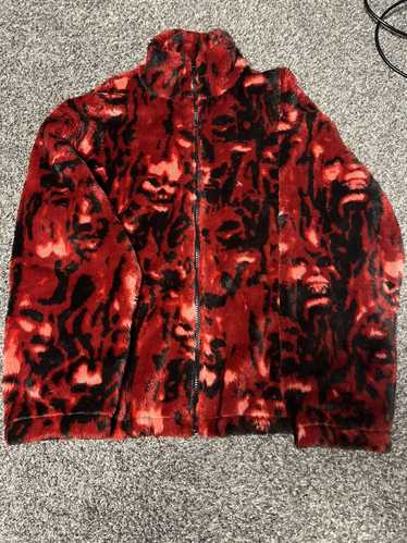 Warren Lotas Wall of Flesh Zip Up