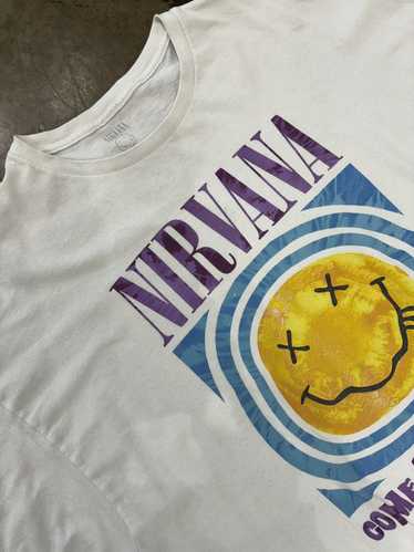 Nirvana Nirvana Smiley Face Logo Tee XXXL 3XL