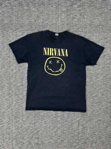 Band Tees × Nirvana × Streetwear Faded nirvana fl… - image 1