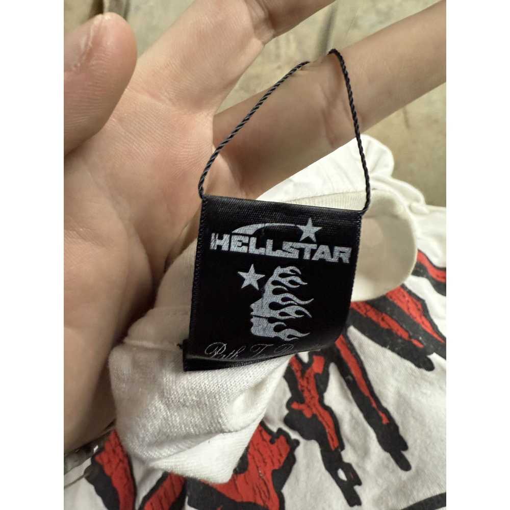 HELLSTAR Hellstar Records LS White Red Used Large - image 3