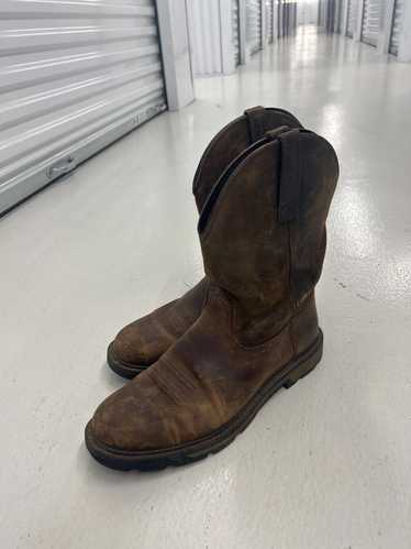 Ariat Ariat Classic Brown Leather Cowboy Boots