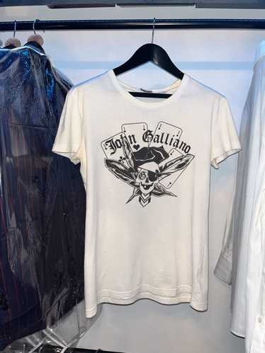 John Galliano Vintage John Galliano Y2K skull T-sh