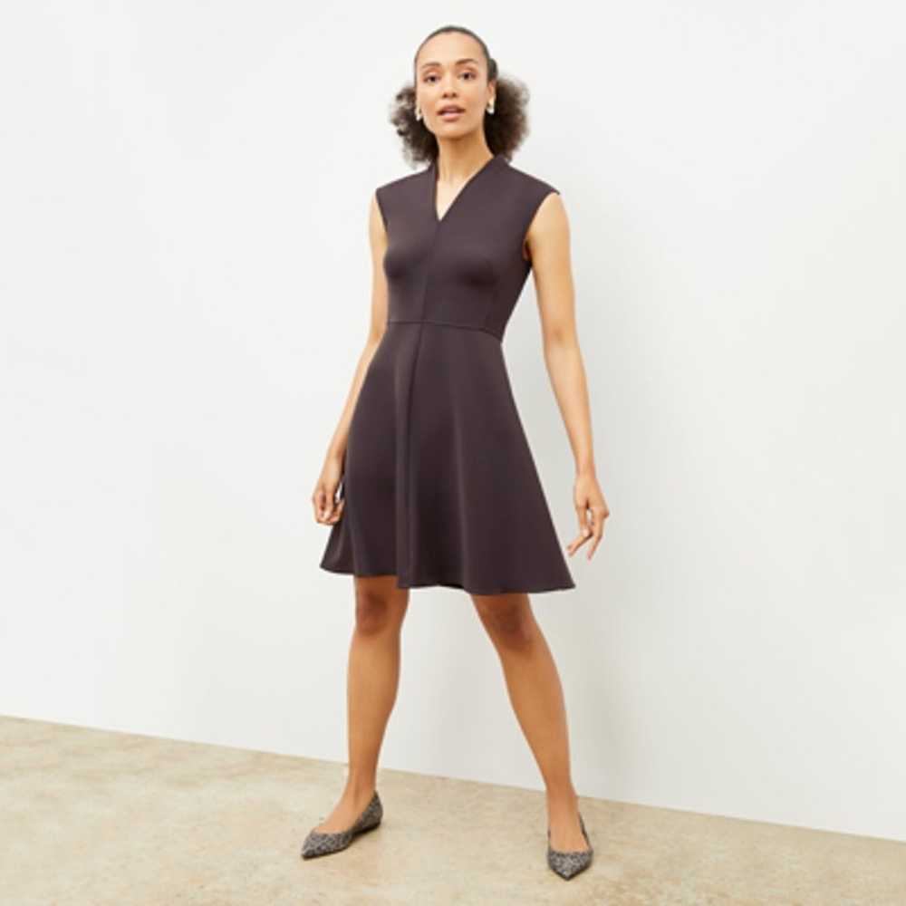 M.M. Lafleur The Ruth Wool Dress size 4 Black A-L… - image 12