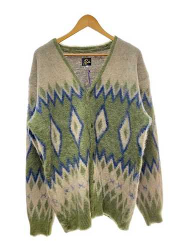 Needles mohair cardigan argyle - Gem