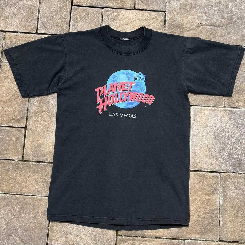 Planet Hollywood × Tee Shirt × Vintage Vintage 90… - image 1