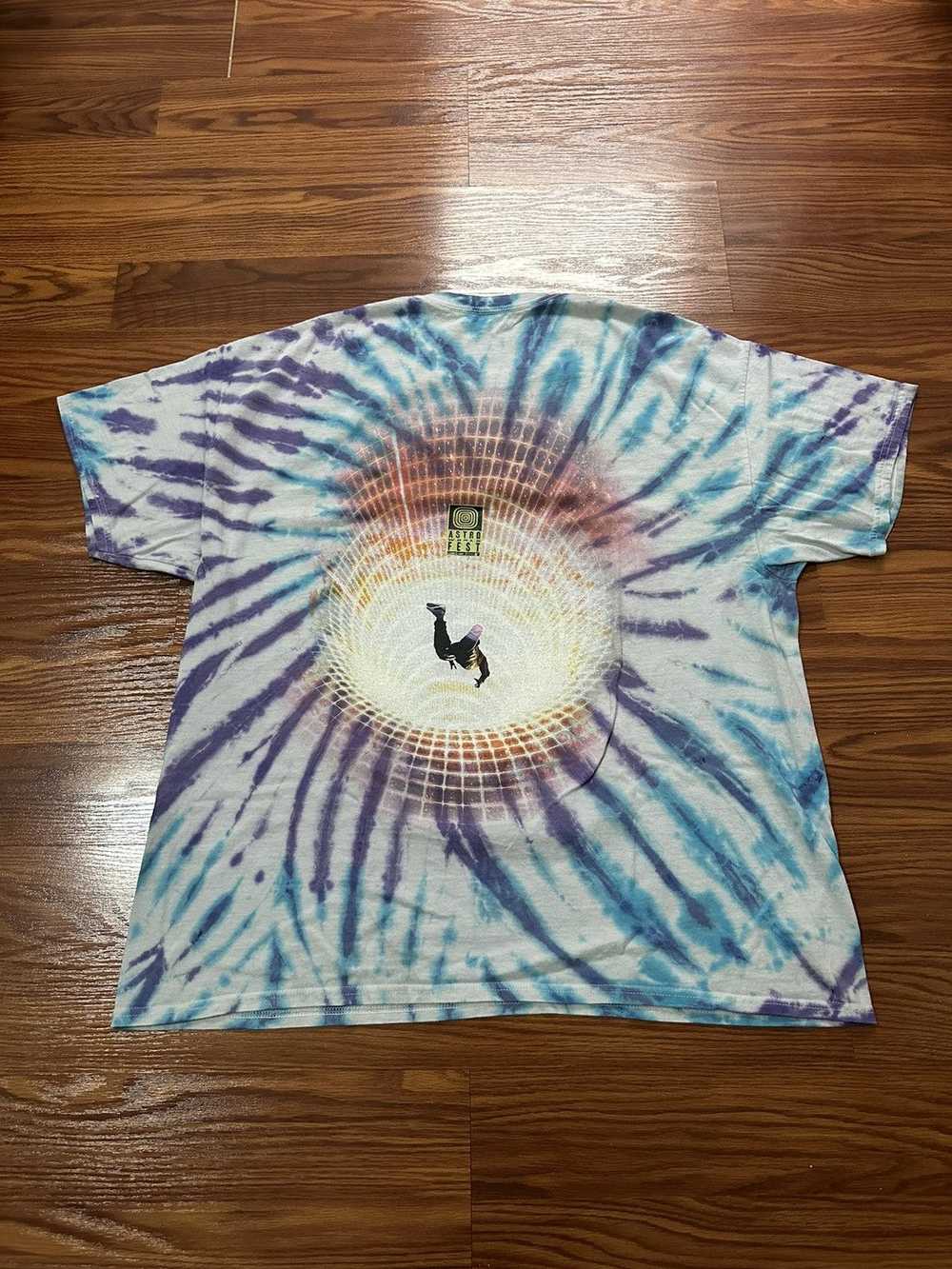 Travis Scott Travis Scott Utopia Tie Dye Shirt - image 2