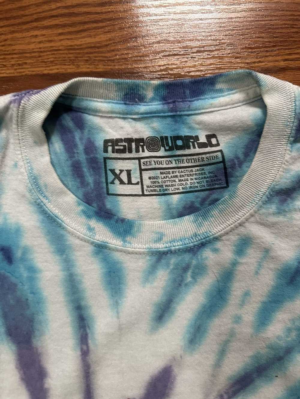 Travis Scott Travis Scott Utopia Tie Dye Shirt - image 3